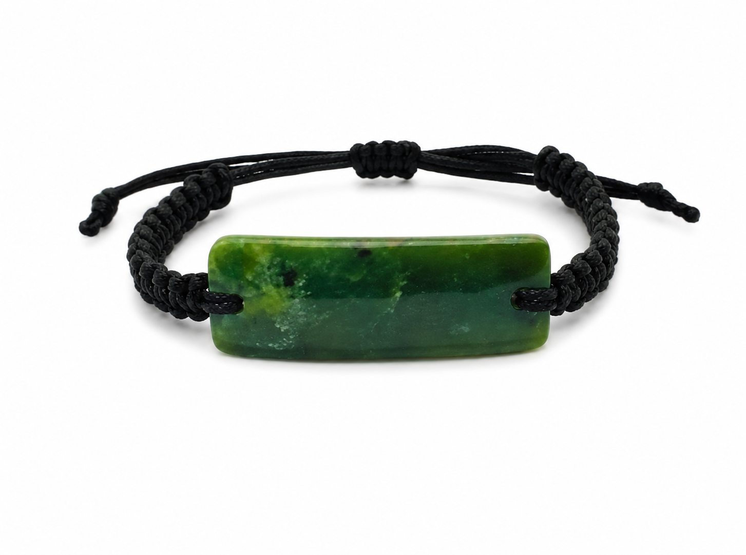 NZJ Long Bracelet 15mm with Macrame Strap - Adjustable