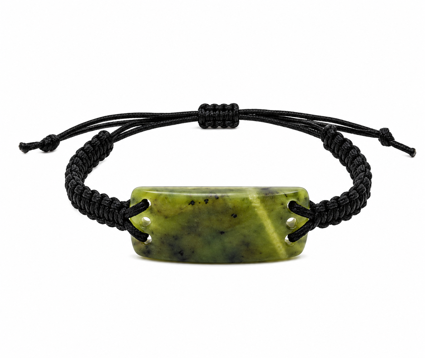NZO Long Bracelet 25mm with Macrame Strap - Adjustable