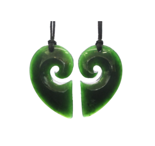 NZJ Koru x2 Heart 45mm