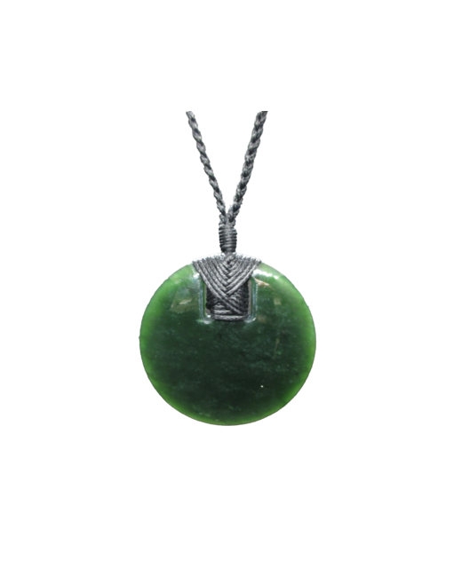 NZ Greenstone Disc 43mm - Bound