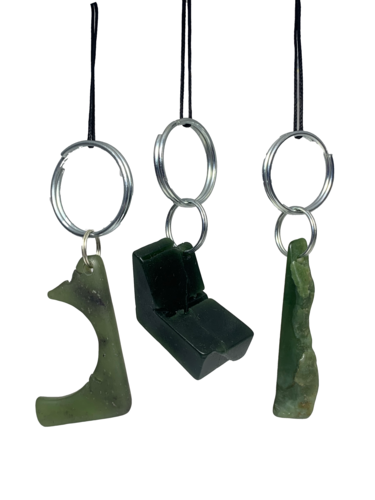 NZO Jade Key Ring $25-pendant-Westland Greenstone