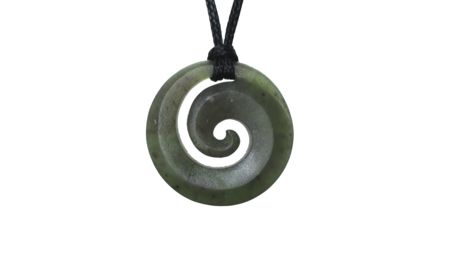 NZ Greenstone Closed Koru 30mm-koru-Westland Greenstone