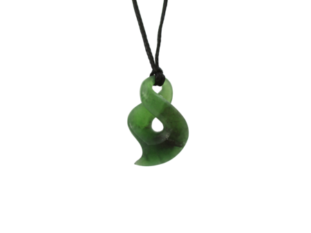NZ Greenstone Twist with Tail 25mm-twist-Westland Greenstone