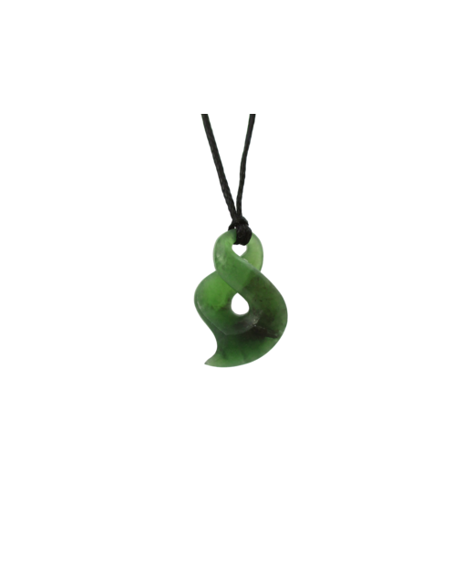 NZ Greenstone Twist with Tail 25mm