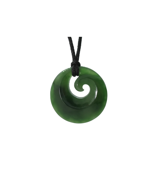 NZ Greenstone Closed Koru 30mm