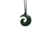 NZ Greenstone Open Koru XSmall 20mm