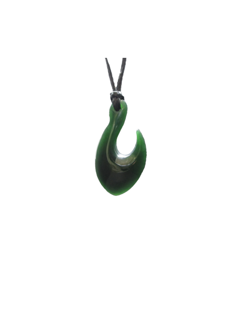 NZ Greenstone Fish Hook 30mm