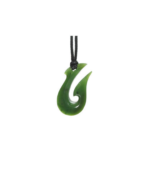 NZ Greenstone BirdsHead Fish Hook 30mm