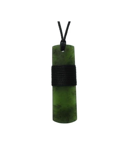 NZ Greenstone Toki 60x20mm - Wrapped