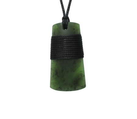 NZ Greenstone Toki 45mm - Wrapped-toki-Westland Greenstone