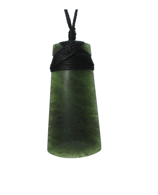 NZ Greenstone Toki 70x40mm - Bound