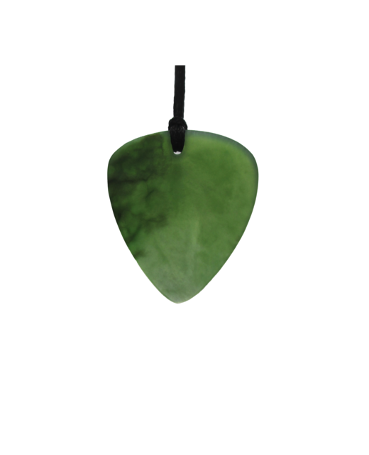 NZ Greenstone Guitar Pick 33mm