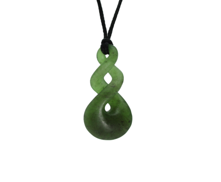 NZ Greenstone Double Twist 40mm-twist-Westland Greenstone