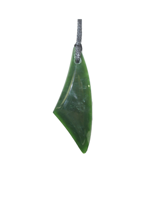 NZ Greenstone Abstract Drop 50mm