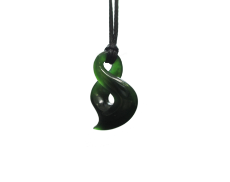 NZ Greenstone Twist with Tail 25mm-twist-Westland Greenstone